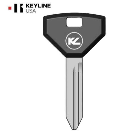 KEYLINE Keyline:Y157-P / P1794-P  Chrysler / Dodge /Jeep Metal Key - Plastic Head KLN-BY157-P